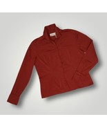 Button Down Long Sleeve Shirt Top Ladies Size Large 12/ 14 Vintage Kathi... - $280.54 MXN