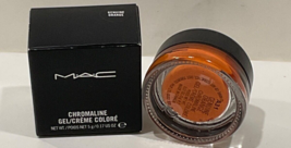 MAC Chromaline Genuine Orange 0.17 oz New in box free shipping - £15.14 GBP