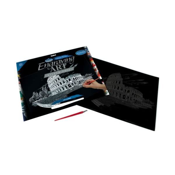 Royal &amp; Langnickel Silver Engraving Art A3 Size Coliseum Designed Painti... - $17.00