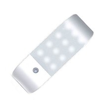 Auto/ON/Off 12 LED Light/Body Sensor LED Night Light USB Rechargeable Bu... - £15.02 GBP