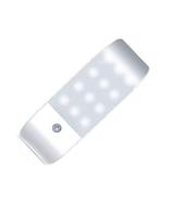 Auto/ON/Off 12 LED Light/Body Sensor LED Night Light USB Rechargeable Bu... - £14.78 GBP