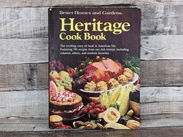 1975 Better Homes And Gardens Heritage Cookbook 1st Edition Vintage Shelf Decor - £19.63 GBP