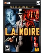 L.A. Noire Microsoft Xbox 360 2011 CIB Used 3 Disc Set Rockstar Crime Ac... - $7.00