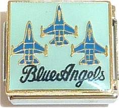 Blue Angels Italian Charm - £7.13 GBP