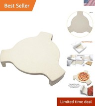 18-Inch Premium Ceramic Heat Deflector Pizza Stone for Big Green Egg Grill - $2,213.62 MXN