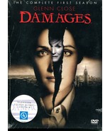 DAMAGES, Glenn Close, The Complete First Season, 3 Disc DVD - £4.99 GBP