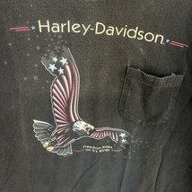 VTG 1997 Harley Davidson Freedom Rides On It’s Wings Eagle Motorcycle Shirt 2XL - £15.15 GBP