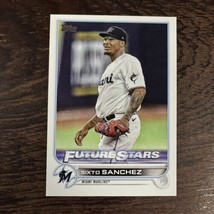 Sixto Sanchez #621 Miami Marlins 2022 Topps Series 2 Baseball Future Sta... - $1.99