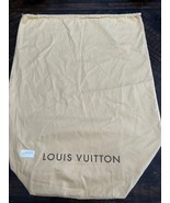 Louis Vuitton Beige Pull String Dust Bag 25&quot; x 33&quot; x 13&quot; x 11&quot; - $75.00