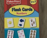 Fisher Price Numbers Flash Cards Educational Learning 36 Cards Age 2-5 NEW - $7.16