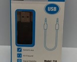 USB Wiresless Receive Transmitter Bluetooth Audio Adapter T10  - £10.27 GBP