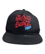 Vintage Ford Bad to the Bone Snapback Hat Auto Racing Black Rope Logo Cap - $25.00