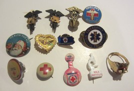 Vintage medical pin / pin backs - £40.81 GBP
