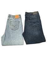 VTG Levis 550 Jeans Lot Of 2 Pairs Mens TAG 42x30 Relaxed Fit Straight A... - $815.14 MXN