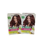 2 x Garnier Permanent Hair  Color Nourishing Foam 6 RR Light Intense Aub... - £12.48 GBP