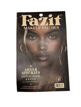 Fazit Makeup Patches Silver Face Glitter Speckles Instant Glam Glitter F... - $7.99