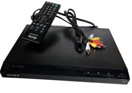 Sony DVP-SR210P Home DVD Player Slim Design Dolby Digital Remote Cables - £14.67 GBP