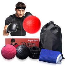 Boxing Reflex Balls Set of 4 – 2 Boxing Ball Gear of with Varying Weight... - $40.49