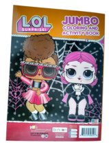 Lol Surprise jumbo coloring &amp; Activity book kids Spooky Life Bendon Girls L.O.L. - £6.43 GBP
