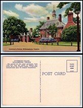 VIRGINIA Postcard - Williamsburg, Governor&#39;s Palace P8 - £3.10 GBP