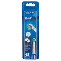 CareOne Flex &amp; Clean Sensitive 3 Replacement Brush Heads - $10.88
