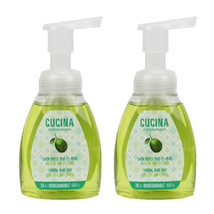 Fruits &amp; Passion Cucina Lime Zest &amp; Cypress Foaming Hand Soap 8.4Oz - 2 ... - £24.37 GBP