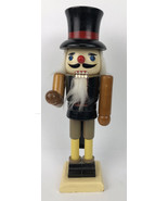 11&quot; Wooden Nutcracker Soldier Drum Figures Model Doll Christmas Ornament... - $27.15 CAD