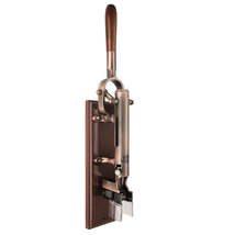 BOJ Professional Wine Opener Old Copper, Sapele-Backed Wall Mounted Corkscrew (2 - £330.17 GBP+