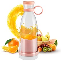 Portable Electric Mini Smoothie Blender Fruit Maker/Mixer Protein Shake Bottle - £28.92 GBP