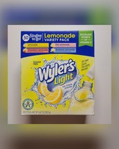 Wyler&#39;s Light Lemonade Variety Pack Drink Mix Singles to Go 4 Flavors 50... - £11.85 GBP