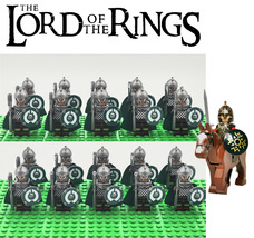 LOTR Mounted King Theoden &amp; Rohan Heavy Axe Army 22 Minifigures Set - £22.56 GBP