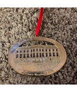 Vintage 1985 Republican Presidential Task Force Christmas Brass Ornament... - £12.38 GBP