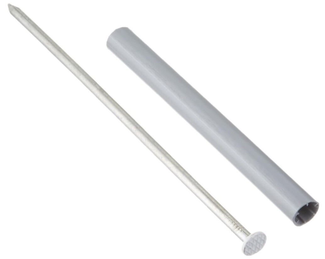 Amerimax Home Products 7” White Galvanized Spike Nail/5” Ferrule, Gutter... - $12.95