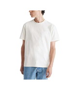 Calvin Klein Men&#39;s Smooth Cotton Solid Crewneck T-Shirt in Chalk-XL - $19.99