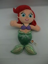 Ariel Little Mermaid Disneyland Walt Disney World 12&quot; Bean Bug Stuffed Plush - £8.97 GBP