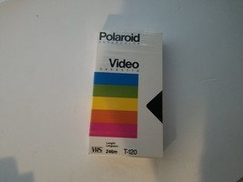 New Polaroid Supercolor T-120 Blank VHS Tape - $5.18