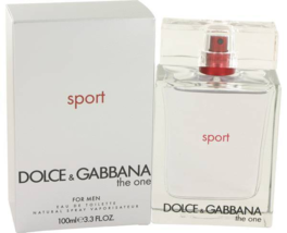 Dolce & Gabbana The One Sport Cologne 3.3 Oz Eau De Toilette Spray  - $290.96
