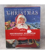 The Night Before Christmas Recordable Story Book Hallmark 2009 - $88.74 CAD