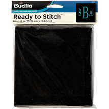 Plaid Bucilla Ready to Stitch Blanks Counted Cross Stitch Black 6 x 6 in... - $567.69 MXN
