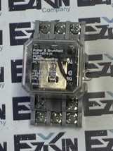 Potter &amp; Brumfield KUP-14D15-24 Relay, 24VDC Coil, 600VAC 3A W/Socket Base  - €10,80 EUR