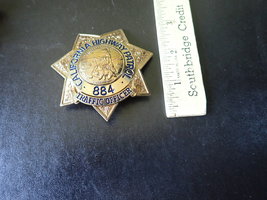 California highway patrol  traffic chips badge California state police s... - $179.99