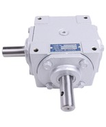 40 HP Right Angle Bevel Gearbox with Crosshole &amp; Keyed Shaft 19455-SR-KW... - $5,144.12 MXN