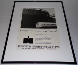 1966 Metropolitan Petroleum of Mass 11x14 Framed ORIGINAL Advertisement - £34.82 GBP