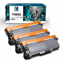 3 pcs TN660 Toner Cartridge For Brother TN630 HL-L2300D L2380DW MFC-L272... - £36.19 GBP