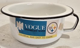 Vtg Federal Vogue White/Black Child&#39;s Chamber Pot with Handle &amp; Original... - $353.08 MXN