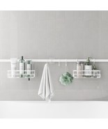 Tension Rod Bath Organizer Pole Caddy, No Tools, 4.85 - 6 Ft., Rust Resi... - $884.93 MXN