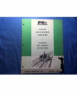 Vintage 1948 Ferguson L-KO-B-20 LISTER CULTIVATOR Operating Assembly Ins... - $24.73