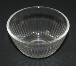 Vtg Pyrex 3 Cup Ribbed Clear No Range Top or Broiler Mixing Bowl ~ Nice ~ 7401-S - £7.98 GBP