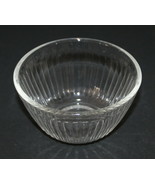 Vtg Pyrex 3 Cup Ribbed Clear No Range Top or Broiler Mixing Bowl ~ Nice ... - $9.99