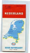 ESSO Autokaart Map of Nederland 1976/77 - £14.01 GBP